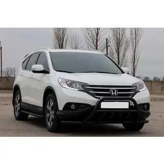 Frontbullbar WT003-ST-V1 Black (RVS) foto 2