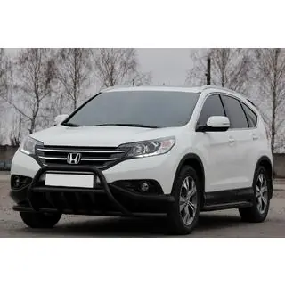 Frontbullbar WT003-ST-V1 Black (RVS) foto 3
