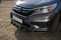 Honda CRV 2012–2016 RVS frontbullbar WT003-ST-V2 Black (roestvrij staal) foto 2