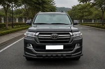 Toyota Land Cruiser 200 2007–2021 Bullbar ST015 Black (2015+, rvs) foto 1