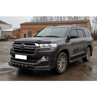 Bullbar ST015 Black (2015+, rvs) Toyota Land Cruiser 200 2007–2021 foto 3