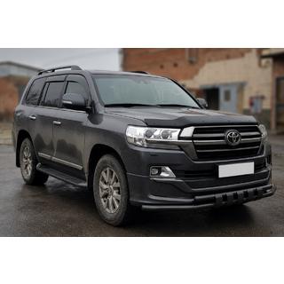 Bullbar ST015 Black (2015+, rvs) Toyota Land Cruiser 200 2007–2021 foto 2