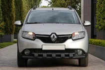 Renault Sandero 2013–2022 Bullbar ST015 Black (RVS) foto 2