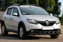 Renault Sandero 2013–2022 Bullbar ST015 Black (RVS) foto 3
