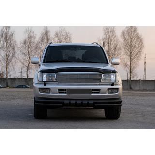 Bullbar ST015 Black (RVS) Toyota Land Cruiser 100 1998–2007 foto 1