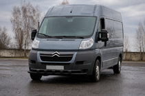 Peugeot Boxer 2006–2025 Bullbar ST015 Black (RVS) foto 1