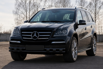Mercedes GL-klasse X164 2006–2012 Bullbar ST015 Black (RVS) foto 1