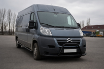 Citroen Jumper 2007–2025 RVS bullbar voorzijde ST019 Black (roestvrij staal) foto 2