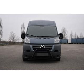 RVS bullbar voorzijde ST019 Black (roestvrij staal) foto 1