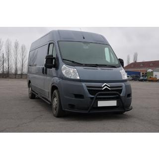 RVS bullbar voorzijde ST019 Black (roestvrij staal) foto 2