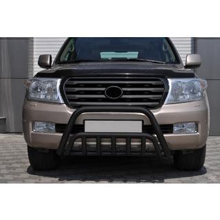 Voor bullbar WT002 Black (roestvrij staal) Toyota Land Cruiser 200 2007–2021 foto 1