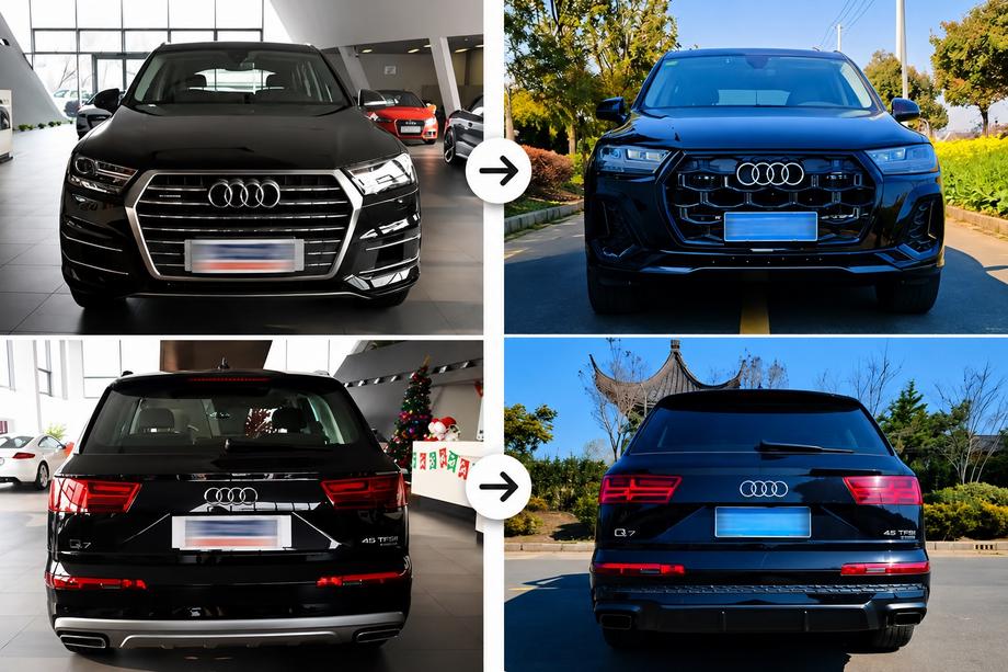 Audi Q7 2015–2026 Bodykit (facelift) in 2024-look (voor 2015-2020) Image