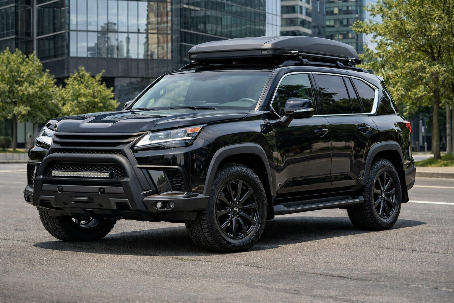 Wat monteer je op een Lexus LX 500d/600 voor de stad, zonder kitsch