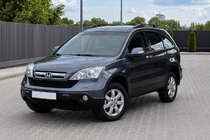 Honda CR-V 2007–2011 Zwarte dakrails (OEM) foto 2