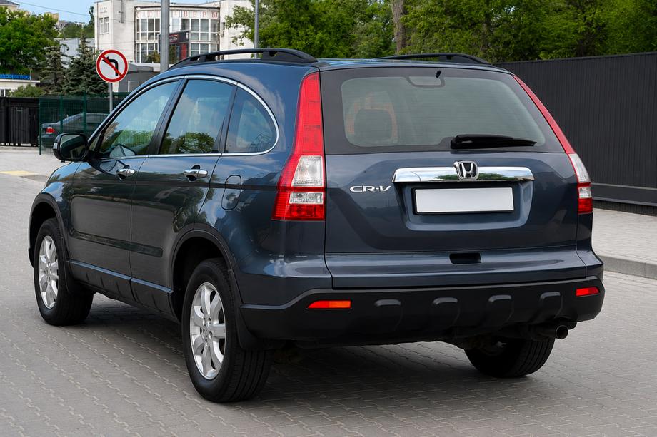 Honda CR-V 2007–2011 Zwarte dakrails (OEM) Image