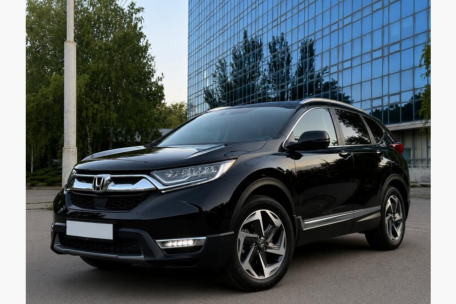 Honda CRV 2017–2022 Geïntegreerde dakrails grijs OEM (aluminium, montage met lijm) Image