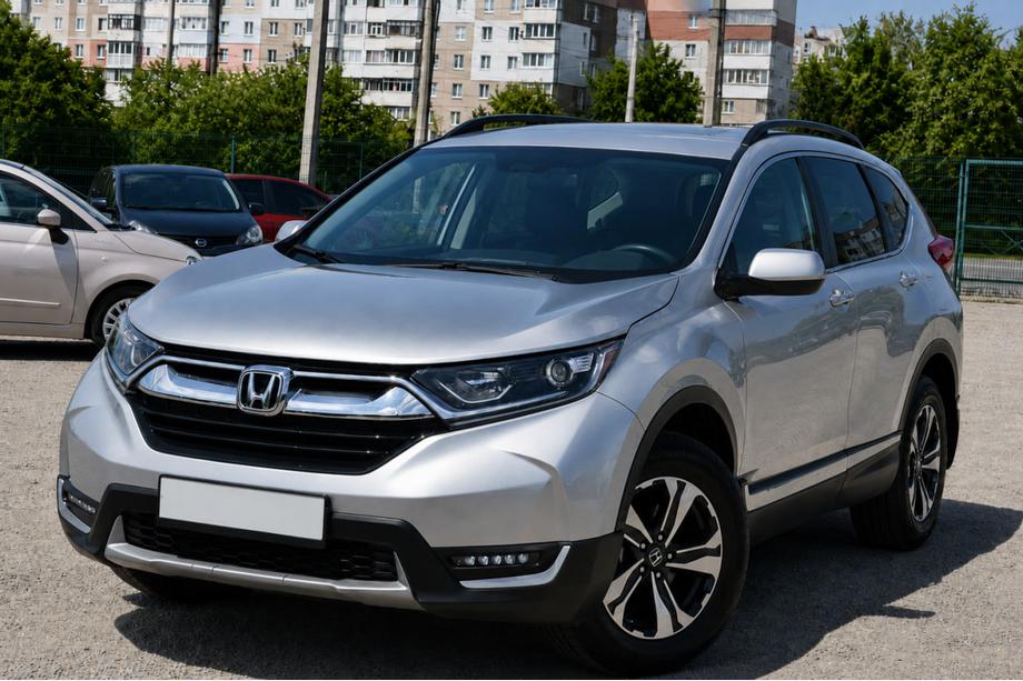 Honda CRV 2017–2022 OEM dakrails zwart (aluminium) Image