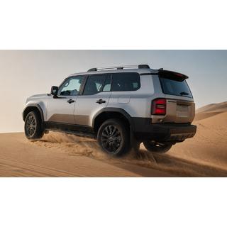 OEM dakrails grijs (aluminium) Toyota Land Cruiser Prado 250 2023–