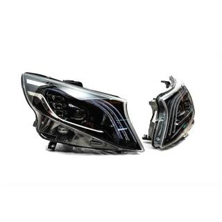 LED-koplampen in Maybach-design (voor V-class, 2 stuks) Mercedes Vito/V-klasse W447 2014– foto 4