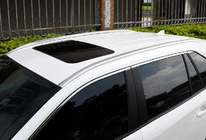 Toyota Rav 4 2019–2025 Geïntegreerde dakrails, chroom OEM (aluminium, montage met lijm) foto 1
