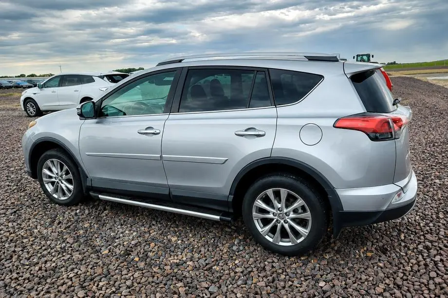 Toyota Rav 4 2019–2025 OEM dakrails grijs (aluminium) Image