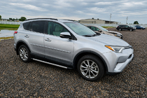 Toyota Rav 4 2019–2025 OEM dakrails zwart (aluminium) foto 2
