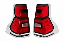 Toyota Land Cruiser Prado 150 2009–2023 LED achterlichten Chrome V1 (2017-2023, 2 stuks) foto 2