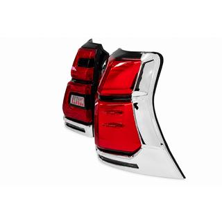 LED achterlichten Chrome V1 (2017-2023, 2 stuks) Toyota Land Cruiser Prado 150 2009–2023 foto 4