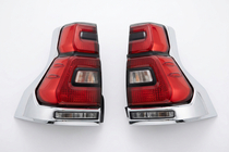 Toyota Land Cruiser Prado 150 2009–2023 LED achterlichten Chrome V2 (2017-2023, 2 stuks) foto 5