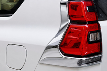 Toyota Land Cruiser Prado 150 2009–2023 LED achterlichten Chrome V2 (2017-2023, 2 stuks) foto 1