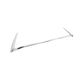 Chromen sierlijst voor voorbumper (2013-2023, 3 stuks) Lexus GX460 2009–2023 foto 4