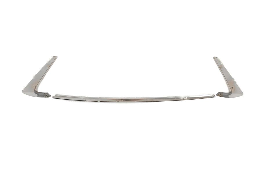 Lexus GX460 2009–2023 Chromen sierlijst voor voorbumper (2013-2023, 3 stuks) Foto 5