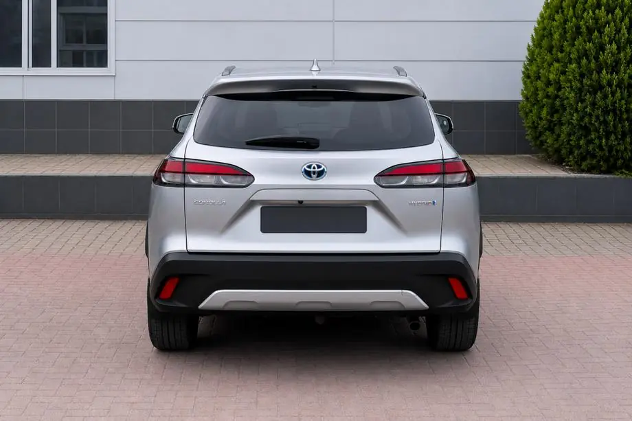 Toyota Corolla Cross 2020– Geïntegreerde grijze OEM dakrails (aluminium) Foto 3