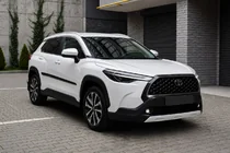 Toyota Corolla Cross 2020– Geïntegreerde dakrails grijs OEM (ABS-kunststof, montage met lijm) foto 3
