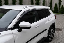 Toyota Corolla Cross 2020– Geïntegreerde dakrails grijs OEM (ABS-kunststof, montage met lijm) foto 4