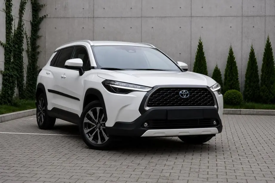 Toyota Corolla Cross 2020– Geïntegreerde dakrails grijs OEM (ABS-kunststof, montage met lijm) Image