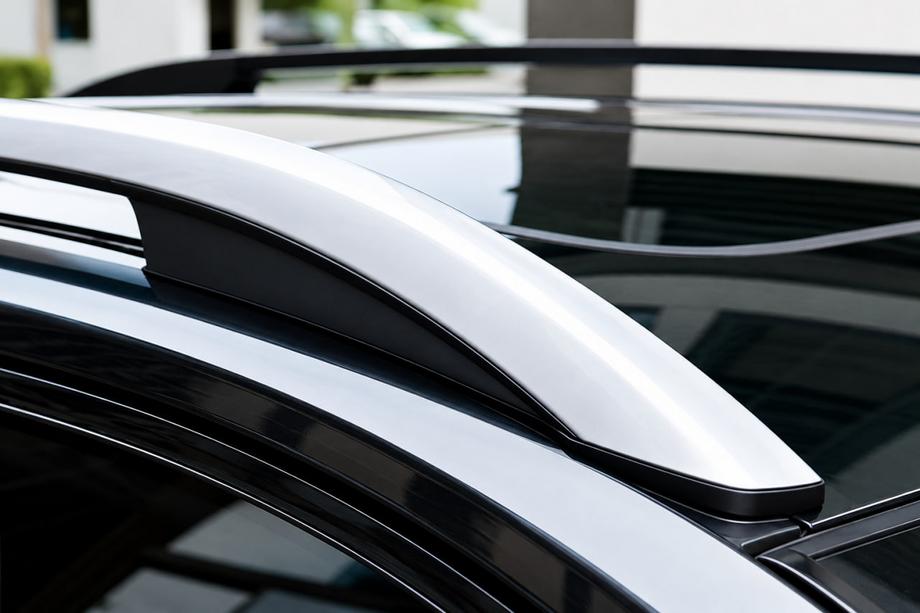 Toyota Corolla Cross 2020– OEM dakrails grijs (aluminium) Image