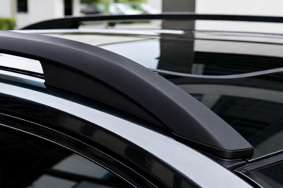 Toyota Corolla Cross 2020– OEM dakrails zwart (aluminium) Image