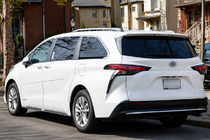 Toyota Sienna 2020– Geïntegreerde grijze OEM dakrails (aluminium) foto 3