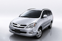 Toyota Innova 2015– Geïntegreerde dakrails zwart OEM (aluminium) foto 1