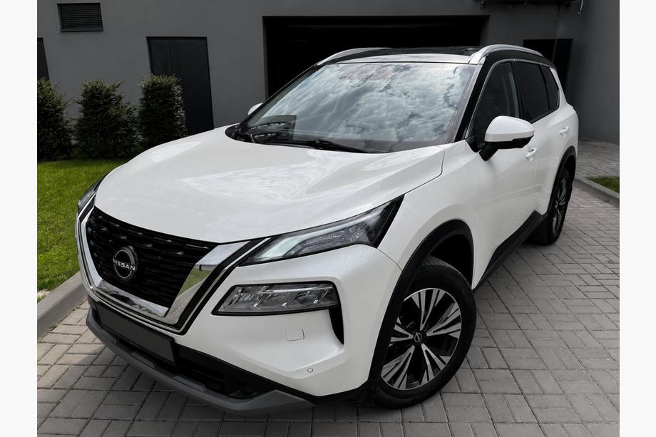 Nissan X-trail T33/Rogue 2022– Geïntegreerde grijze OEM dakrails (aluminium) Image