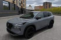 Nissan X-trail T33/Rogue 2022– Geïntegreerde dakrails zwart OEM (ABS-kunststof) foto 1