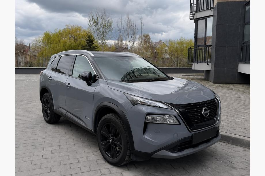 Nissan X-trail T33/Rogue 2022– Geïntegreerde dakrails grijs OEM (ABS-kunststof) Image