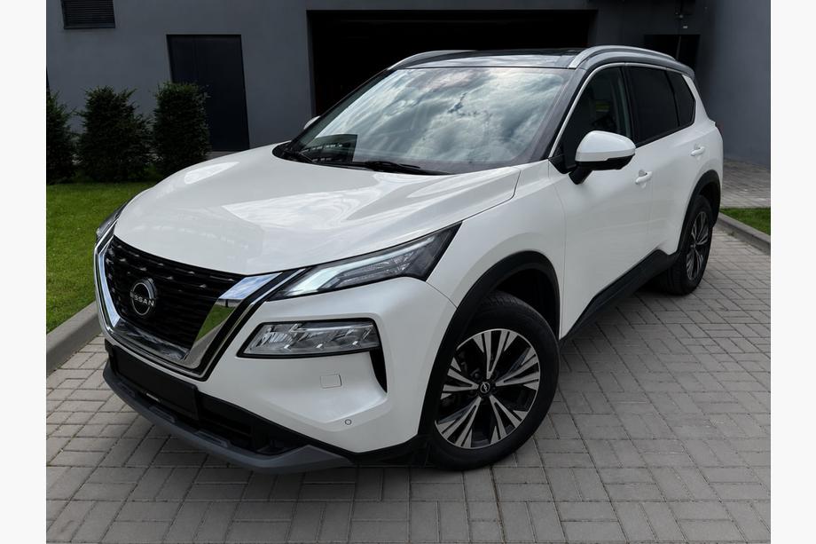 Nissan X-trail T33/Rogue 2022– Geïntegreerde dakrails grijs OEM (voor X-trail, aluminium, montage met lijm) Image