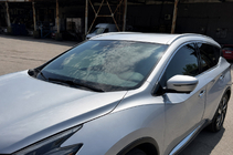 Nissan Murano 2014– OEM dakrails grijs (ABS-kunststof, montage met lijm) foto 3