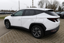 Hyundai Tucson NX4 2021– Geïntegreerde dakrails grijs OEM (Long, aluminium, montage met lijm) foto 1