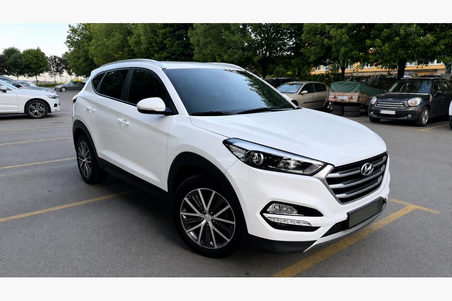 Hyundai Tucson TL 2016–2021 Geïntegreerde dakrails grijs OEM (ABS-kunststof, montage met lijm) Foto 2