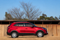 Hyundai Creta 2014–2020 Geïntegreerde dakrails grijs OEM (ABS-kunststof, montage met lijm) foto 1