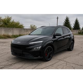 Zwarte OEM dakrails (aluminium, montage met lijm) Hyundai Kona 2017–2023 foto 1