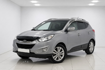 Hyundai IX-35 2010–2015 Grijze OEM dakrails (aluminium, montage met lijm) foto 1